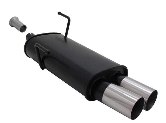 Novus sportuitlaat Peugeot 206 206CC 2x76mm RL, Auto-onderdelen, Uitlaatsystemen, Nieuw, Verzenden