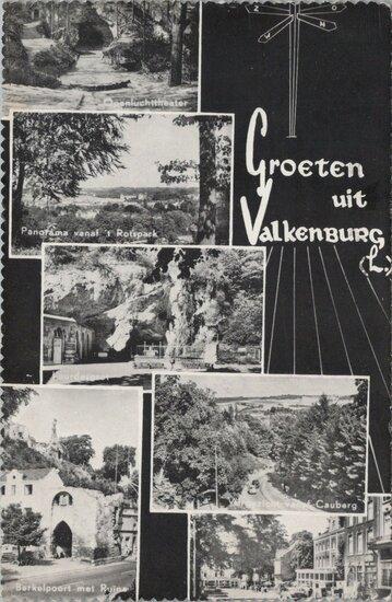 VALKENBURG - Meerluik Groeten uit Valkenburg, Verzamelen, Ansichtkaarten | Nederland, Verzenden