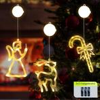 Kerstverlichting Raam Rendier + Kerstbel + Kerstengel -, Diversen, Verzenden, Nieuw