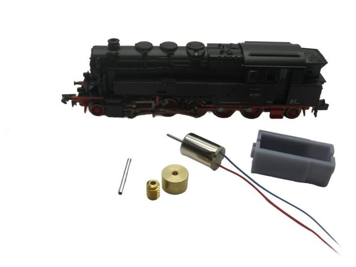 micromotor NA016C motor ombouwset voor Arnold / Hornby BR, Hobby en Vrije tijd, Modeltreinen | N-Spoor, Gelijkstroom, Overige typen