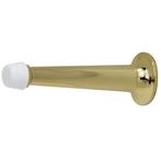 Deurstopper wandmontage 80 mm messing ongelakt, Huis en Inrichting, Woonaccessoires | Deurstoppers, Verzenden, Nieuw