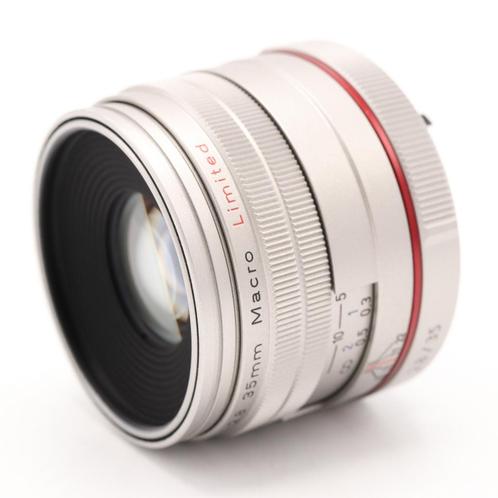 Pentax 35mm Macro F/2.8 zilver Limited | Tweedehands, Audio, Tv en Foto, Fotocamera's Digitaal, Gebruikt, Pentax, Verzenden