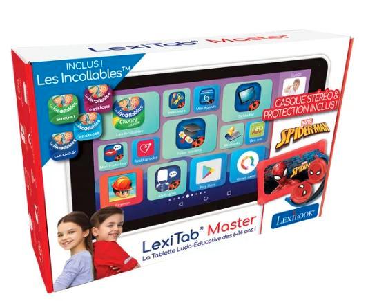 LEXIBOOK - LEXITAB 7-INCH KINDERTOUCHSCREENTABLET SPIDER-MAN, Computers en Software, Android Tablets
