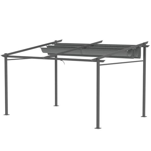 TRUUSK Terrasoverkapping Pergola Ca. 4x3m Terrasoverkapping, Tuin en Terras, Partytenten, Nieuw, Verzenden