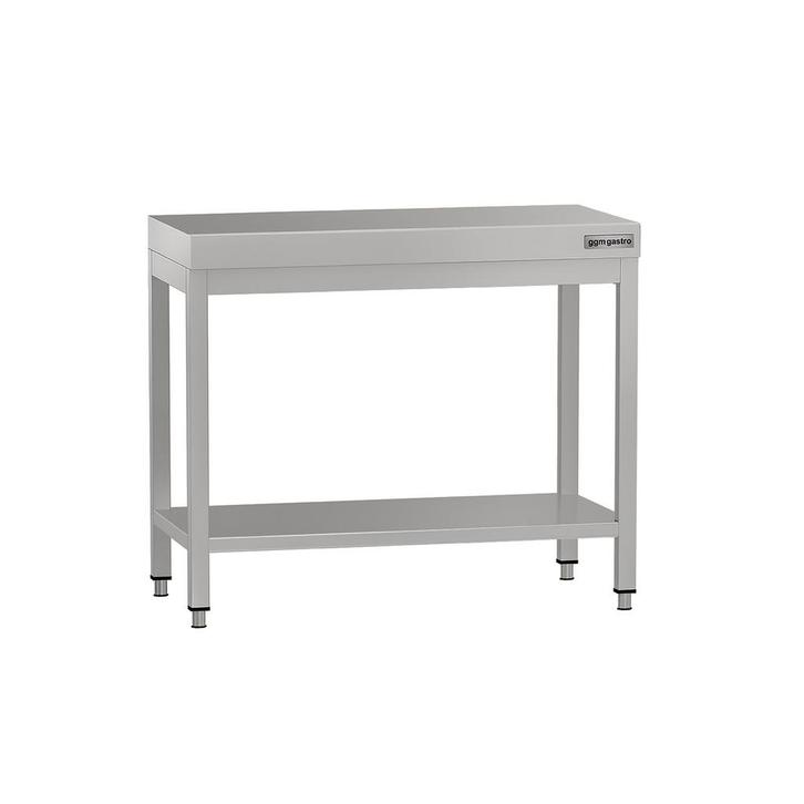 GGM Gastro | RVS werktafel ECO - 800x600mm - met onderplank, Zakelijke goederen, Horeca | Meubilair en Inrichting, Nieuw in verpakking