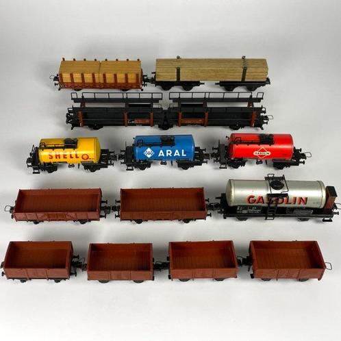 Trix Express H0 - Modeltrein goederenwagonset (13) -, Hobby en Vrije tijd, Modeltreinen | H0