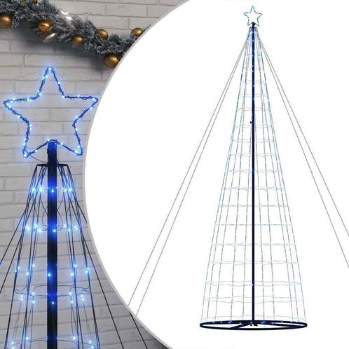 Blauwe LED Kerstboom 5m | Tweedekansje -41%!, Tuin en Terras, Buitenverlichting, Netvoeding, Minder dan 50 watt, Nieuw, IJzer