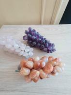 Amethist rozenkwarts carneool Cabochon - Hoogte: 2 cm -