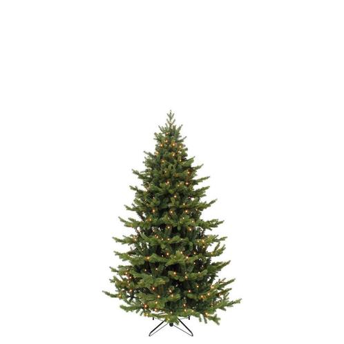 Sherwood Deluxe Kunstkerstboom met LED Verlichting - H120 x, Diversen, Kerst, Nieuw, Verzenden