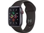 Apple Watch Series 5 - Smartwatch - 40mm Cellular 4G - Grijs, Verzenden, Zo goed als nieuw