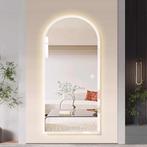 Passpiegel met LED Verlichting en Verwarming 100x180cm -, Huis en Inrichting, Woonaccessoires | Spiegels, Ophalen of Verzenden