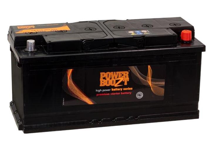 Powerboozt Premium Start accu | PB.610.402 | 12V 110Ah, Auto-onderdelen, Accu's en Toebehoren, Ophalen of Verzenden