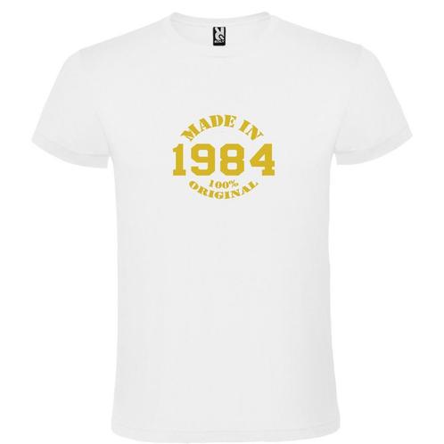 Made in 1984 100% original, Kleding | Heren, T-shirts, Overige kleuren, Nieuw, Overige maten, Verzenden