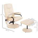 TRUUSK Relaxligstoel Met Ligfunctie, Massagestoel, Tv-stoel,, Huis en Inrichting, Fauteuils, Verzenden, Nieuw