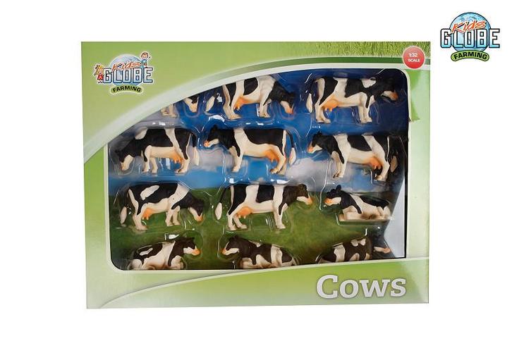 Koeien speelfiguren boerderij zwart van €19,99 voor €16,00, Kinderen en Baby's, Speelgoed | Actiefiguren, Ophalen of Verzenden