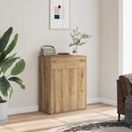vidaXL Dressoir 60x30x75 cm bewerkt hout artisanaal, Huis en Inrichting, Verzenden, Nieuw, 50 tot 100 cm, 25 tot 50 cm