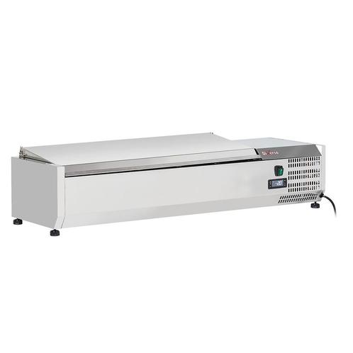 Diverso By Diamond Horeca Opzetkoelvitrine | 5x 1/4 GN | 120, Witgoed en Apparatuur, Koelkasten en IJskasten, Ophalen of Verzenden