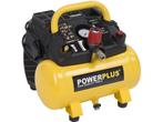 Powerplus POWX1721 - Draagbare olievrije compressor - 6, Verzenden, Zo goed als nieuw