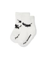 HEMA Takkie babysokken terry - 2 paar gebroken wit, Verzenden, Nieuw