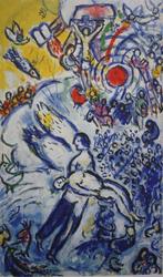 Marc Chagall (1887-1985) - Création de lhomme, Antiek en Kunst