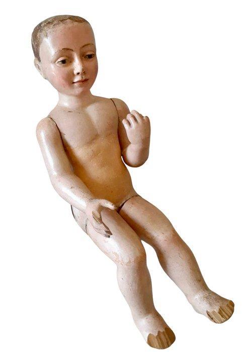 sculptuur, Bambino Gesu - 45 cm - Hout, Antiek en Kunst, Kunst | Niet-Westerse kunst