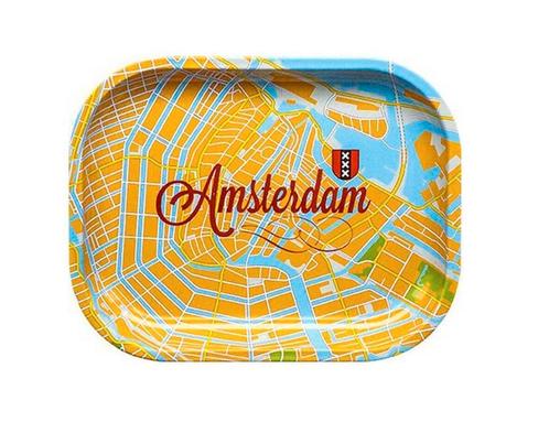 Rolling Tray - Amsterdam Map, Verzamelen, Rookartikelen, Aanstekers en Luciferdoosjes, Nieuw, Ophalen of Verzenden