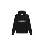 Fear of God Essentials Knit Pullover Hoodie Black - XS, Verzenden, Nieuw