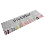 vidaXL Keukenmat wasbaar shoezone-print 60x180 cm fluweel, Tuin en Terras, Deurmatten, Verzenden, Nieuw