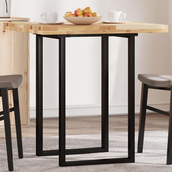 vidaXL Tafelblad vierkant 70x70x4 cm massief acaciahout, Huis en Inrichting, Tafels | Eettafels, Nieuw, Verzenden