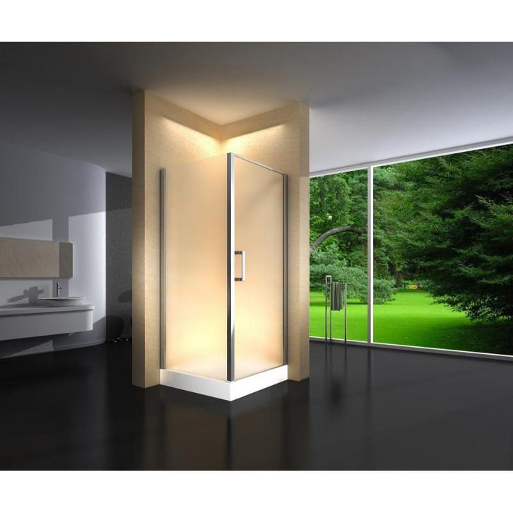Douchecabine 90X90 Vierkant Ida HB- Mat Glas (Douchecabines), Doe-het-zelf en Verbouw, Sanitair, Nieuw, Ophalen of Verzenden