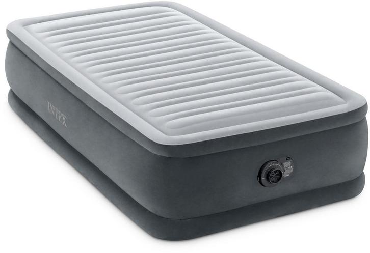 Intex Comfort Plush Hoog luchtbed - 1-persoons (99 cm), Caravans en Kamperen, Kampeeraccessoires, Nieuw, Verzenden