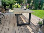 Steigerhout industriële tuintafel picknick-set eettafel SALE, Verzenden, Nieuw, Rechthoekig, Overige materialen