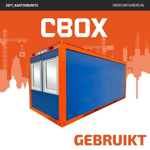 20ft Kantoorunits | GEBRUIKT | HUUR | Vanaf €9,5 p.d!, Zakelijke goederen, Machines en Bouw | Keten en Containers, Ophalen of Verzenden