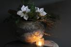Namaak witte Kerstster 35 cm, Huis en Inrichting, Woonaccessoires | Kunstplanten en Kunstbloemen, Ophalen of Verzenden, Nieuw