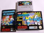 SNES - Les Schtroumpfs: Autour du Monde - Boxed CIB (E-Gr..., Ophalen of Verzenden, Nieuw