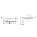 Wastafel Villeroy & Boch Subway 3.0 Met CeramicPlus 0, Ophalen of Verzenden, Nieuw