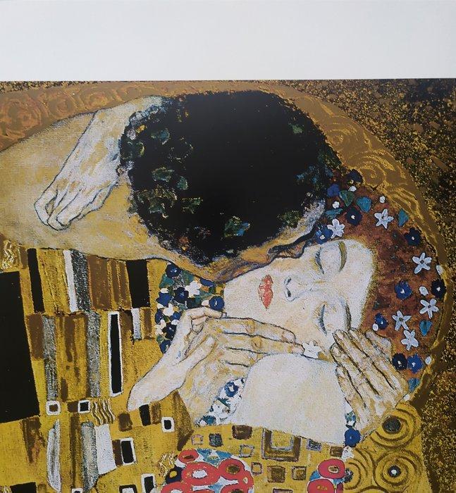 Gustav Klimt (1862-1918) (after) - Der Kuss, 1907-08 -, Antiek en Kunst, Kunst | Tekeningen en Foto's