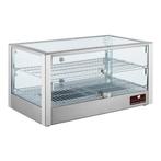 Warmhoudvitrine (cap.60x34cm) | 800W | voorzien van waterbak, Verzenden, Nieuw in verpakking