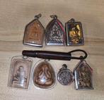 Amulet - Thailand 8 Thaise Boeddhistische Amuletten (Zonder