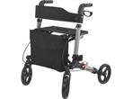 Veiling - Opvouwbare Rollator - Incl. zitje & boodschappenta, Diversen, Rollators, Nieuw