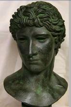 sculptuur, Bust of Apollo Roman Greek - Style Néoclassique -, Antiek en Kunst