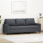 Donkergrijze Fluweel Bank 180cm | Retourdeal | 35% Korting, Minder dan 75 cm, 150 tot 200 cm, Ophalen of Verzenden, Rechte bank