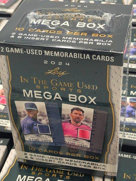 2024 Leaf In the Game Used Sports Relic Cards MEGA BOX - 1, Verzamelen, Stickers