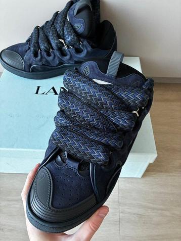 Lanvin - Curb Anthracite - Sneakers - Maat: EU 42 - Nieuw beschikbaar voor biedingen