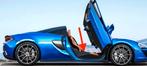 Carbon deur cover McLaren 540c 570s 570gt, Verzenden