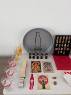 Coca-Cola - Reclamebord (60) - Glas, IJzer, Papier, Plastic