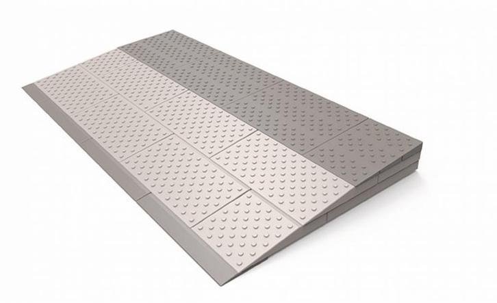 SecuCare Modulaire Drempelhulp &ndash; 3 Laags 84 x 6 x 45 c, Diversen, Verpleegmiddelen, Nieuw, Ophalen of Verzenden