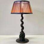 Ticino Italy - Tafellamp - Brons - Putti with Lion