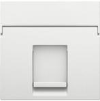 Niko RJ45 Enkele Poort Witte Centrale Plaat - 154-65100, Verzenden, Nieuw, Overige typen