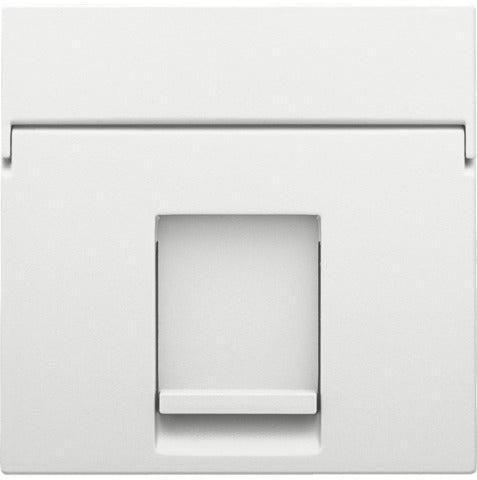 Niko RJ45 Enkele Poort Witte Centrale Plaat - 154-65100, Doe-het-zelf en Verbouw, Elektra en Kabels, Overige typen, Nieuw, Verzenden